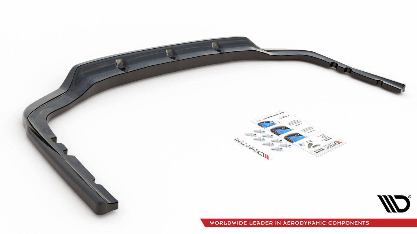 Mittlerer Diffusor Heck Ansatz DTM Look für BMW X7 M G07 schwarz matt
