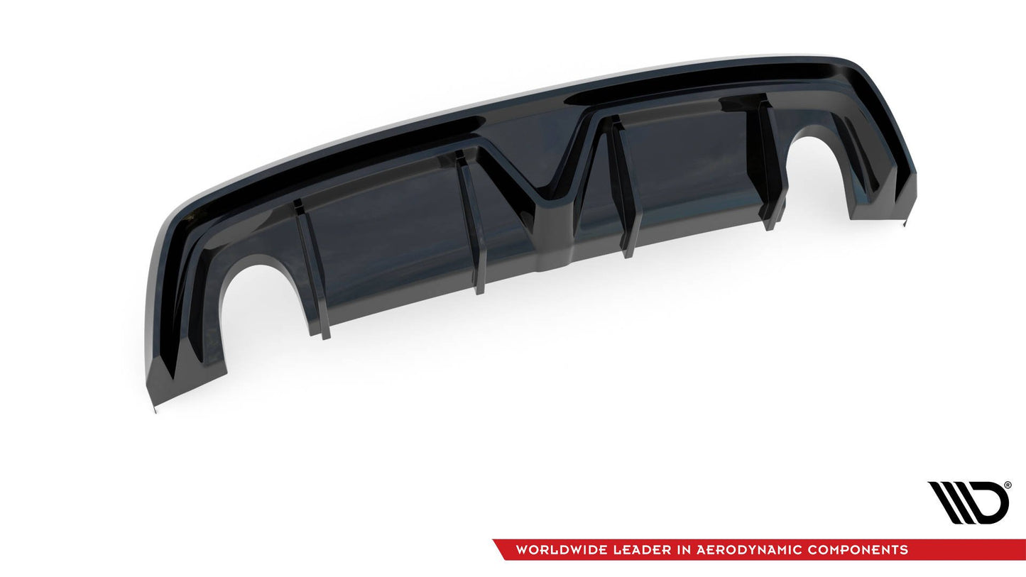 Diffusor Heck Ansatz für Alfa Romeo Giulietta (Einzelauspuff li. re.)