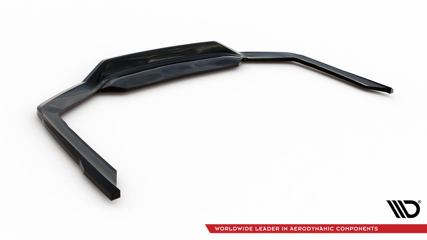 Mittlerer Cup Diffusor DTM Look Heck Ansatz V.2 für BMW 7 M-Paket G11 / G12 Facelift schwarz Hochglanz