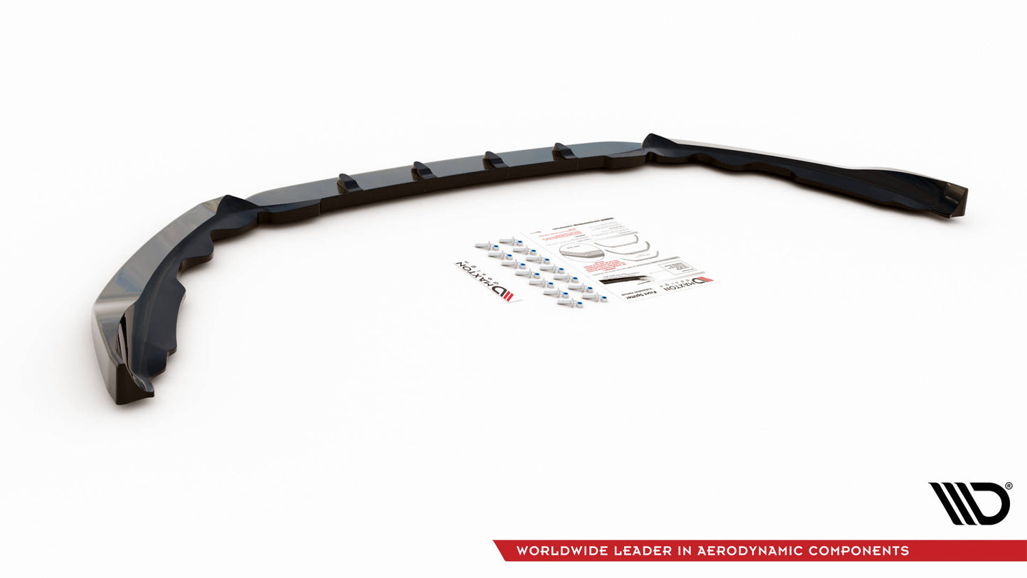 Front Ansatz für Ford Mondeo Mk5 schwarz Hochglanz