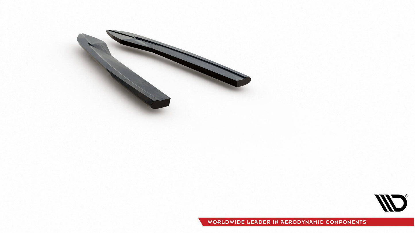 Heck Ansatz Flaps Diffusor für Audi A6 / A6 C7 S-line/ S6 C7 Facelift