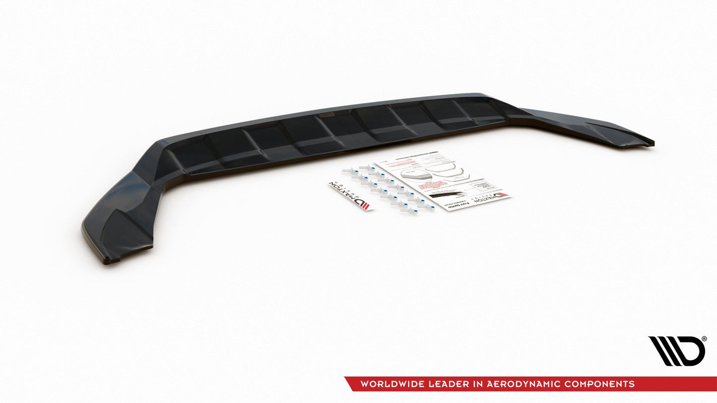 Front Ansatz für VW T-Cross schwarz Hochglanz