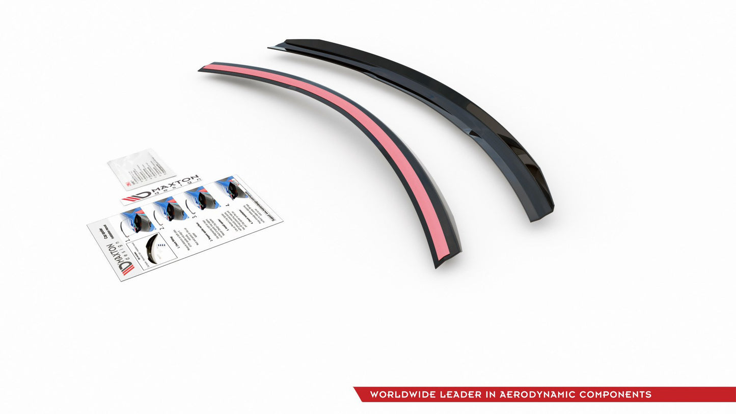 Spoiler CAP für Mercedes A35 AMG Hatchback W177 schwarz Hochglanz