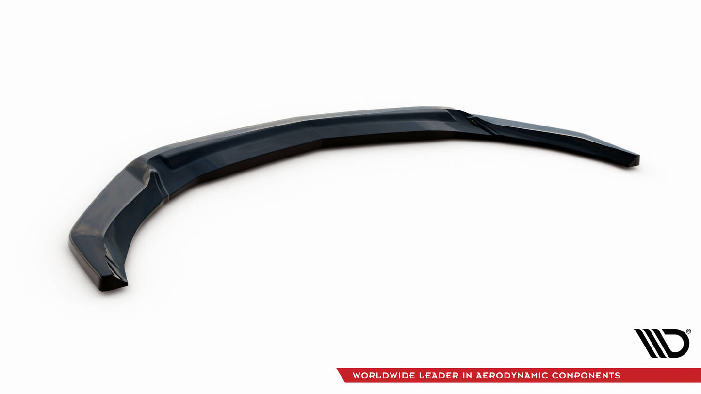 Front Ansatz V.2 für Mercedes-Benz A45 Aero W176 Facelift schwarz Hochglanz