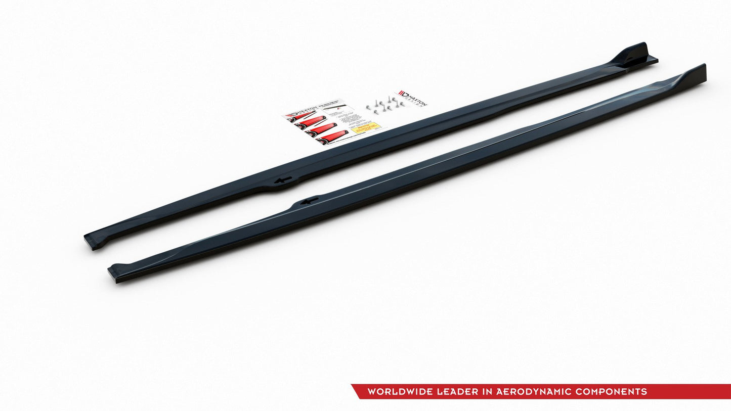 Seitenschweller Ansatz für Toyota Corolla XII Hatchback Carbon Look
