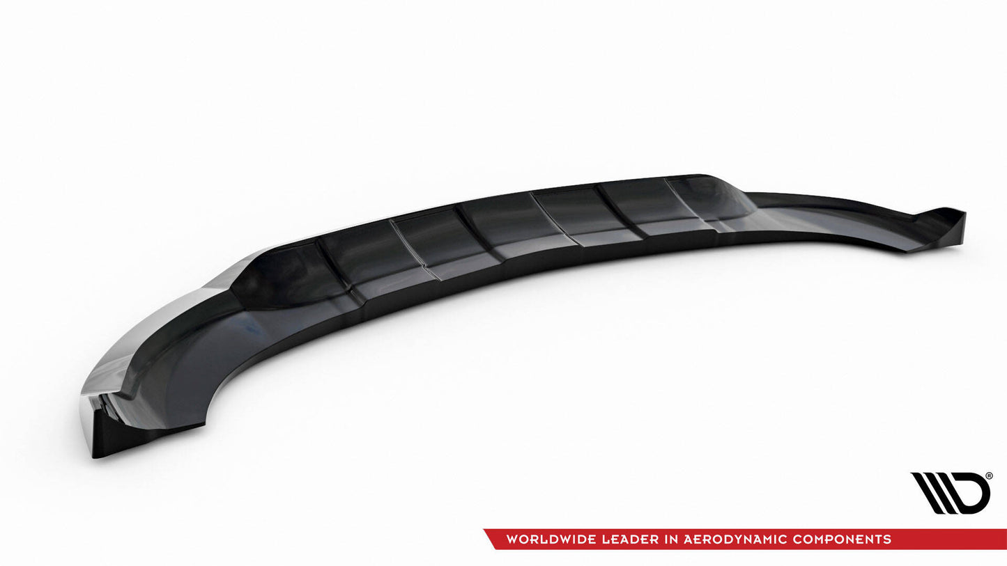 Front Ansatz V.2 für Mercedes-Benz GLE Coupe 43 AMG / AMG-Line C292 schwarz Hochglanz