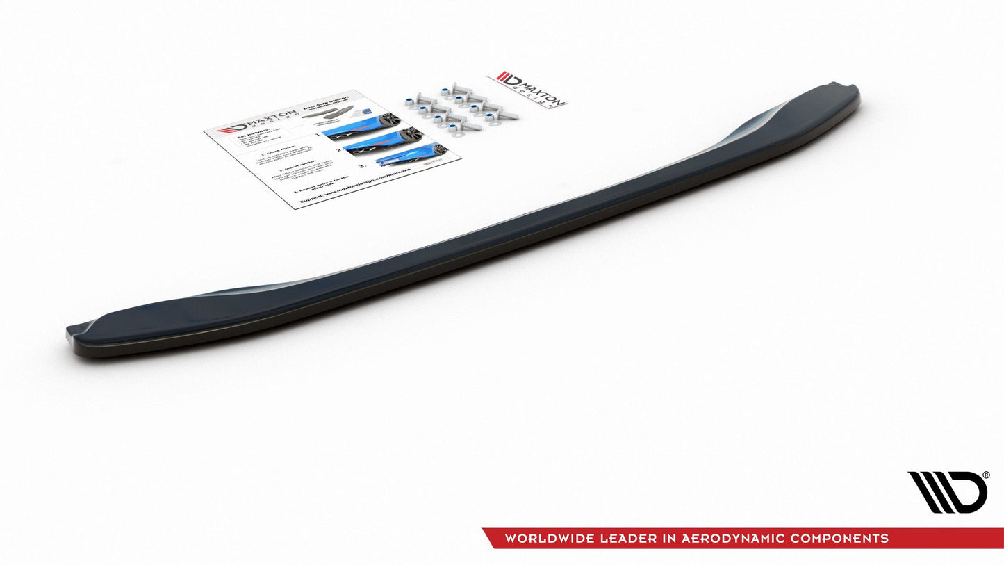 Heckansatz BMW X2 F39 M-Paket schwarz Hochglanz