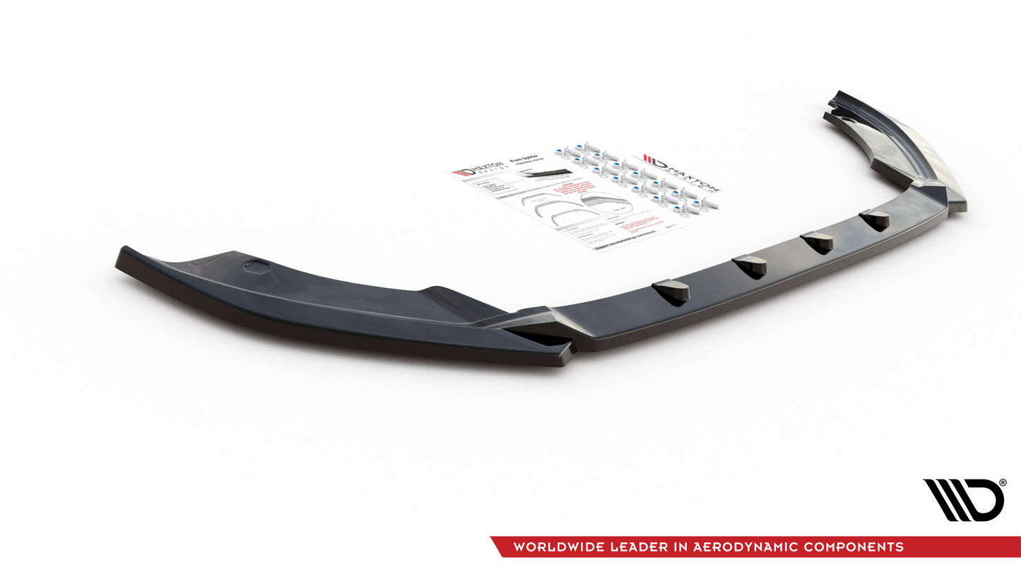 Front Ansatz V.2 für Seat Ibiza FR/ Standard Mk5 schwarz Hochglanz