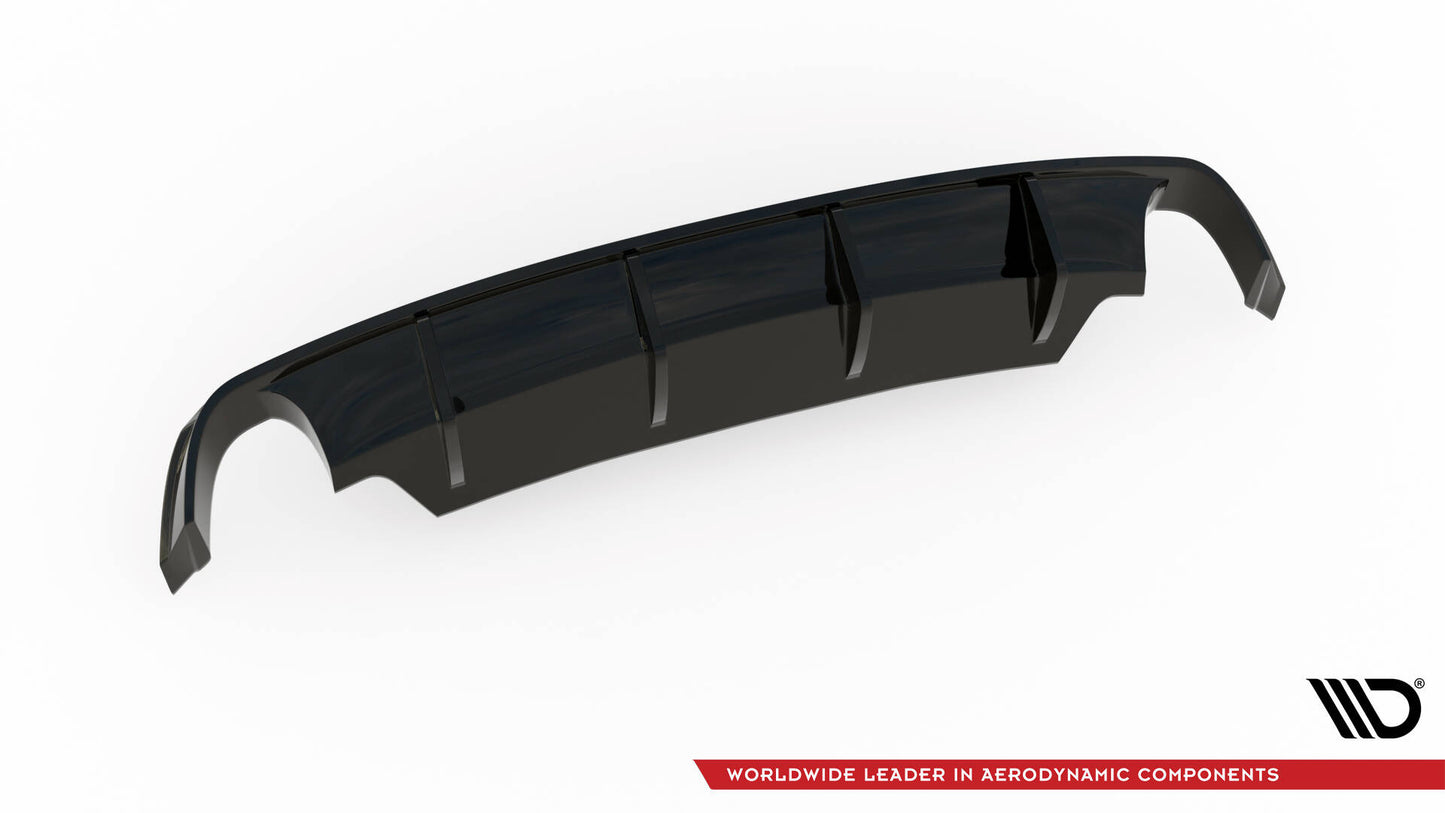 Diffusor Heck Ansatz für BMW Z4 E89 schwarz Hochglanz