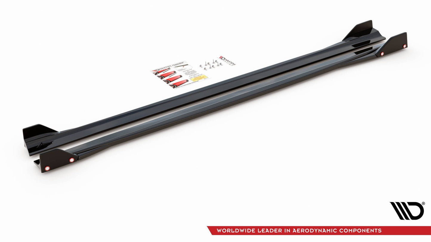 Seitenschweller Ansatz V.2 für + Flaps für Mercedes-AMG A45 S