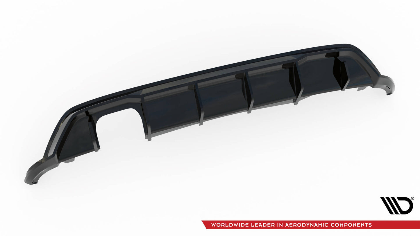 Diffusor Heck Ansatz für VW Polo GTI Mk6 Facelift
