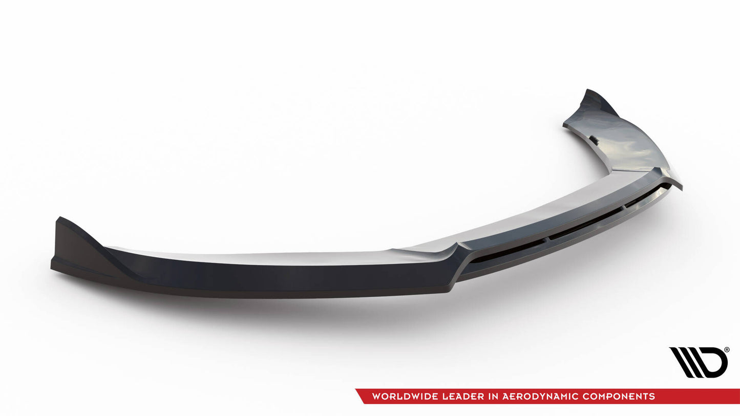 Front Ansatz V.3 für Audi S4 / A4 S-Line B8 schwarz Hochglanz