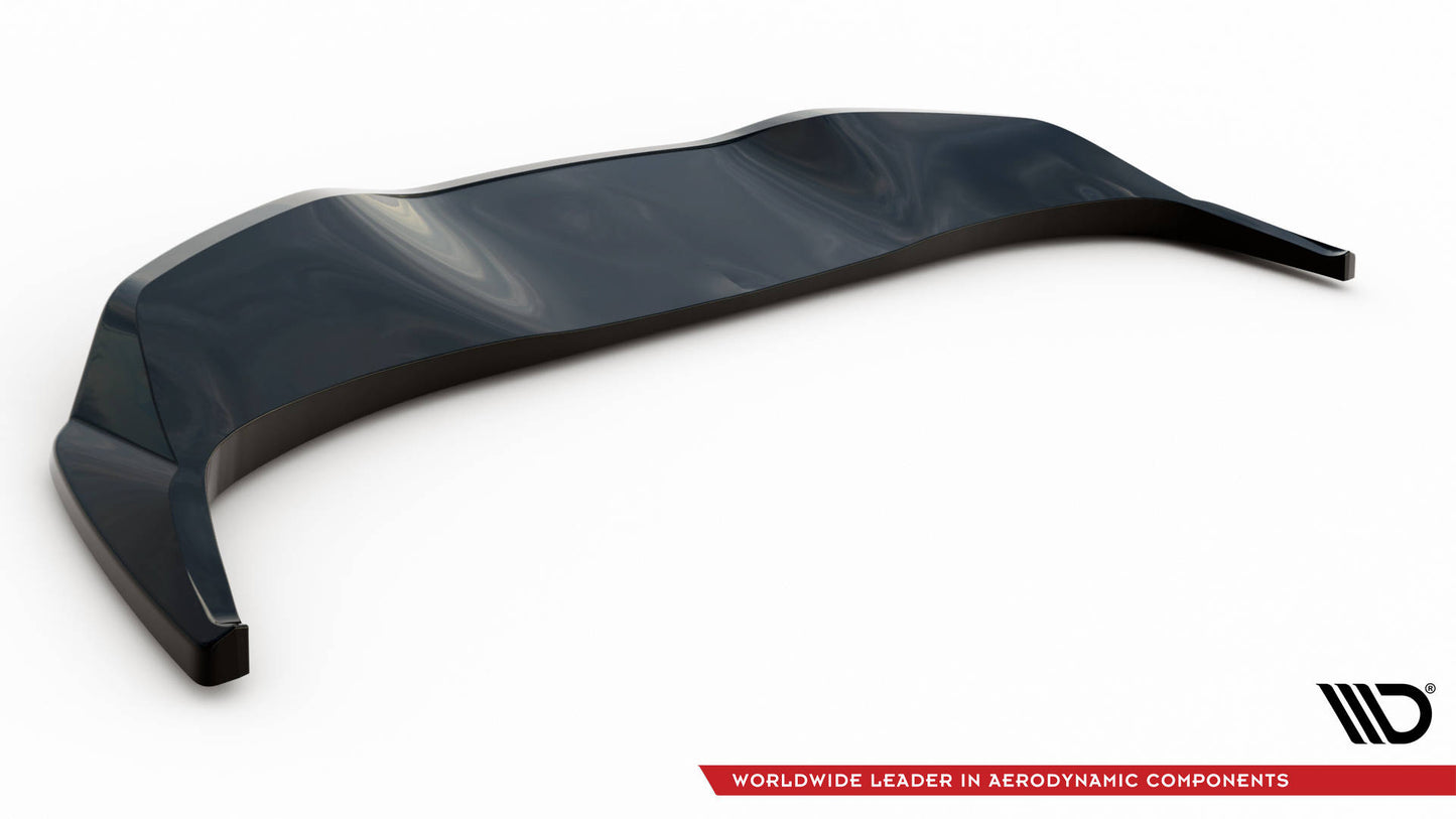 Mittlerer Cup Diffusor DTM Look Heck Ansatz für Tesla Model Y schwarz Hochglanz