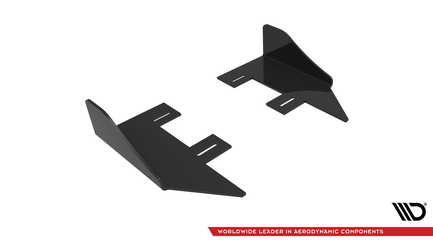Side Flaps Mercedes-Benz A 45 AMG W176 Facelift schwarz Hochglanz