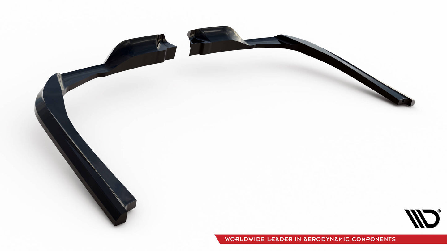 Mittlerer Cup Diffusor DTM Look Heck Ansatz für BMW M760e G70 schwarz Hochglanz