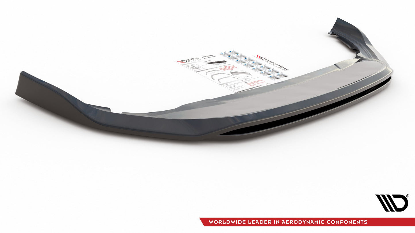 Front Ansatz V.2 für VW Golf Mk8 schwarz Hochglanz