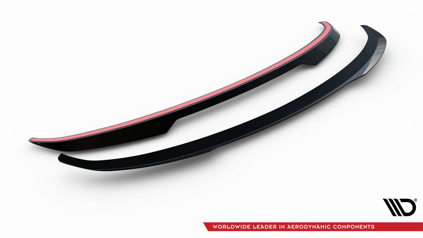 Spoiler CAP für Porsche 911 Turbo S 992 schwarz Hochglanz