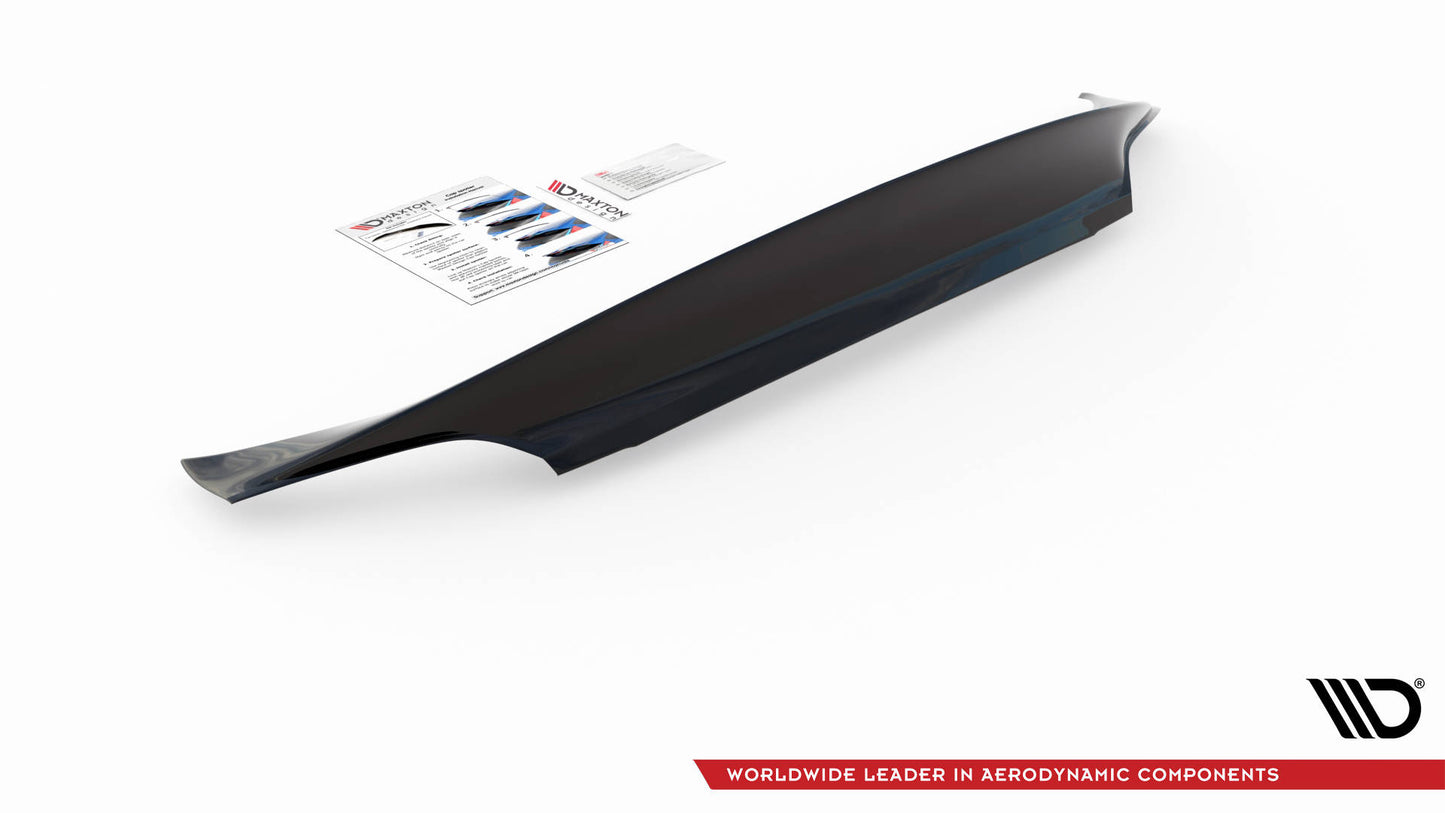 Heckscheiben Spoiler für Ford Fiesta Standard/ ST-Line/ ST schwarz Hochglanz