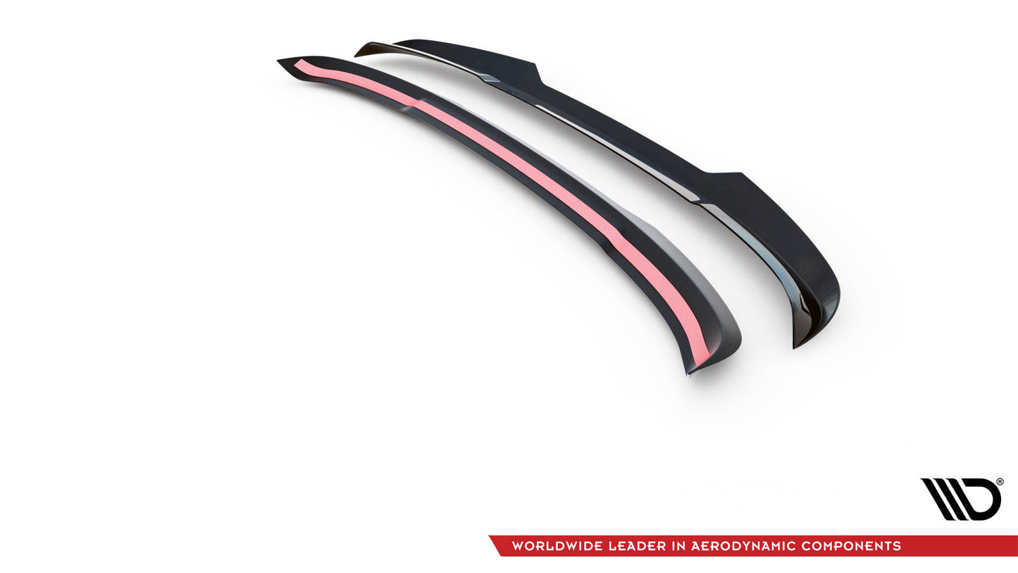 Spoiler CAP für Ford Edge Mk2 schwarz Hochglanz