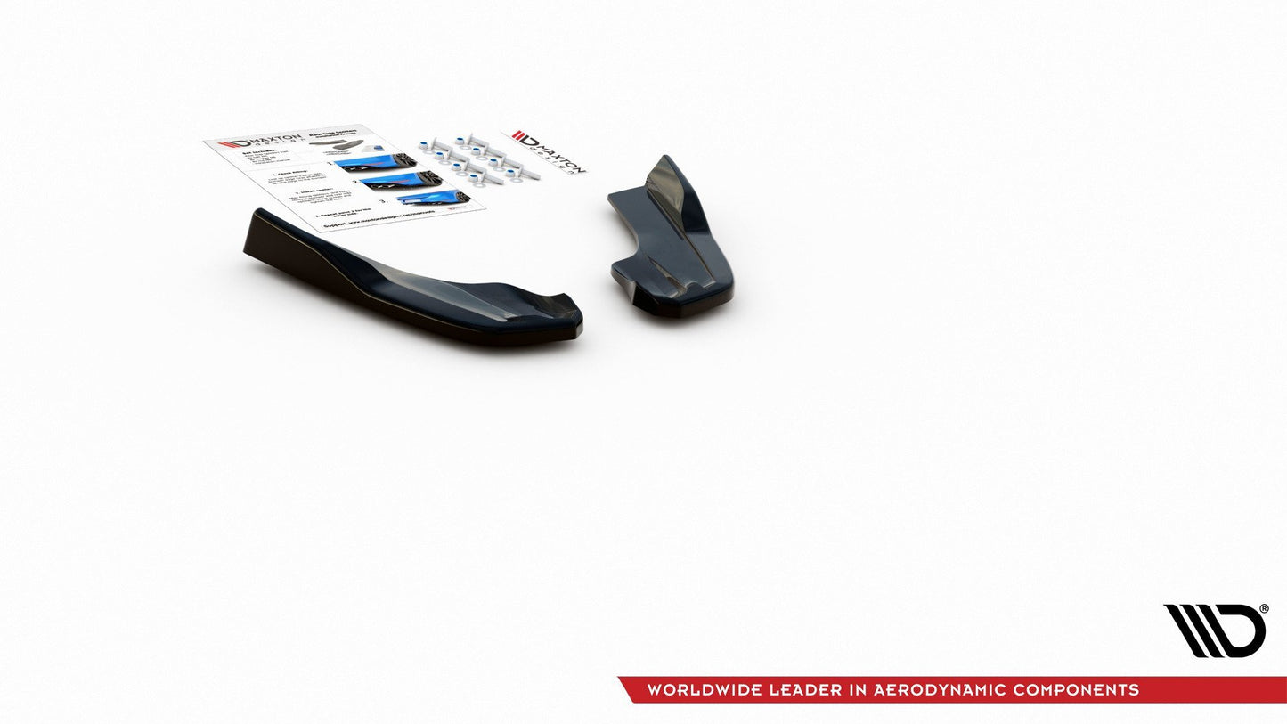 Heck Ansatz Flaps Diffusor V.3 für Ford Focus ST Mk4 Carbon Look