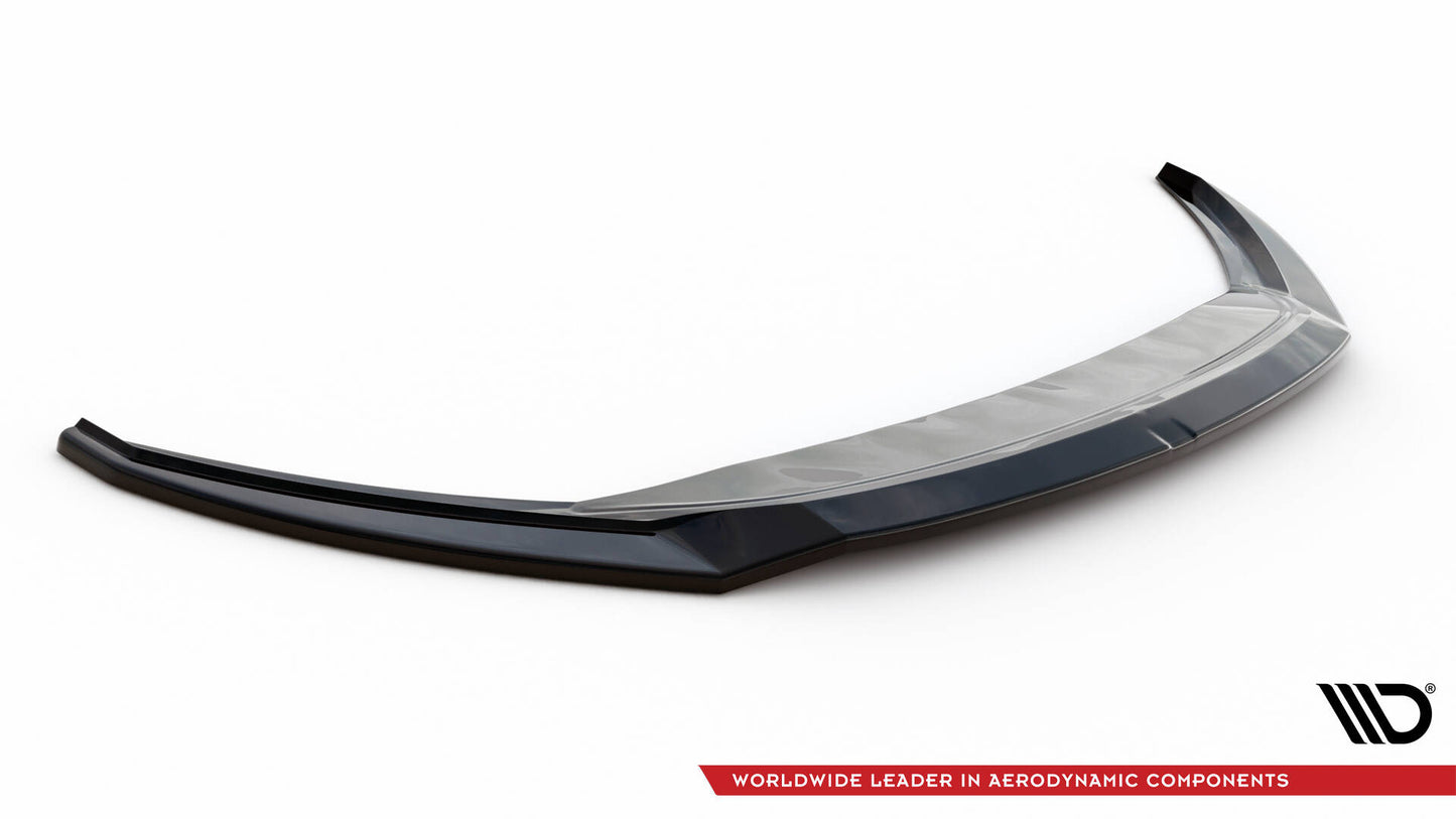 Front Ansatz V.2 für Skoda Superb Liftback / Combi Mk3 schwarz Hochglanz