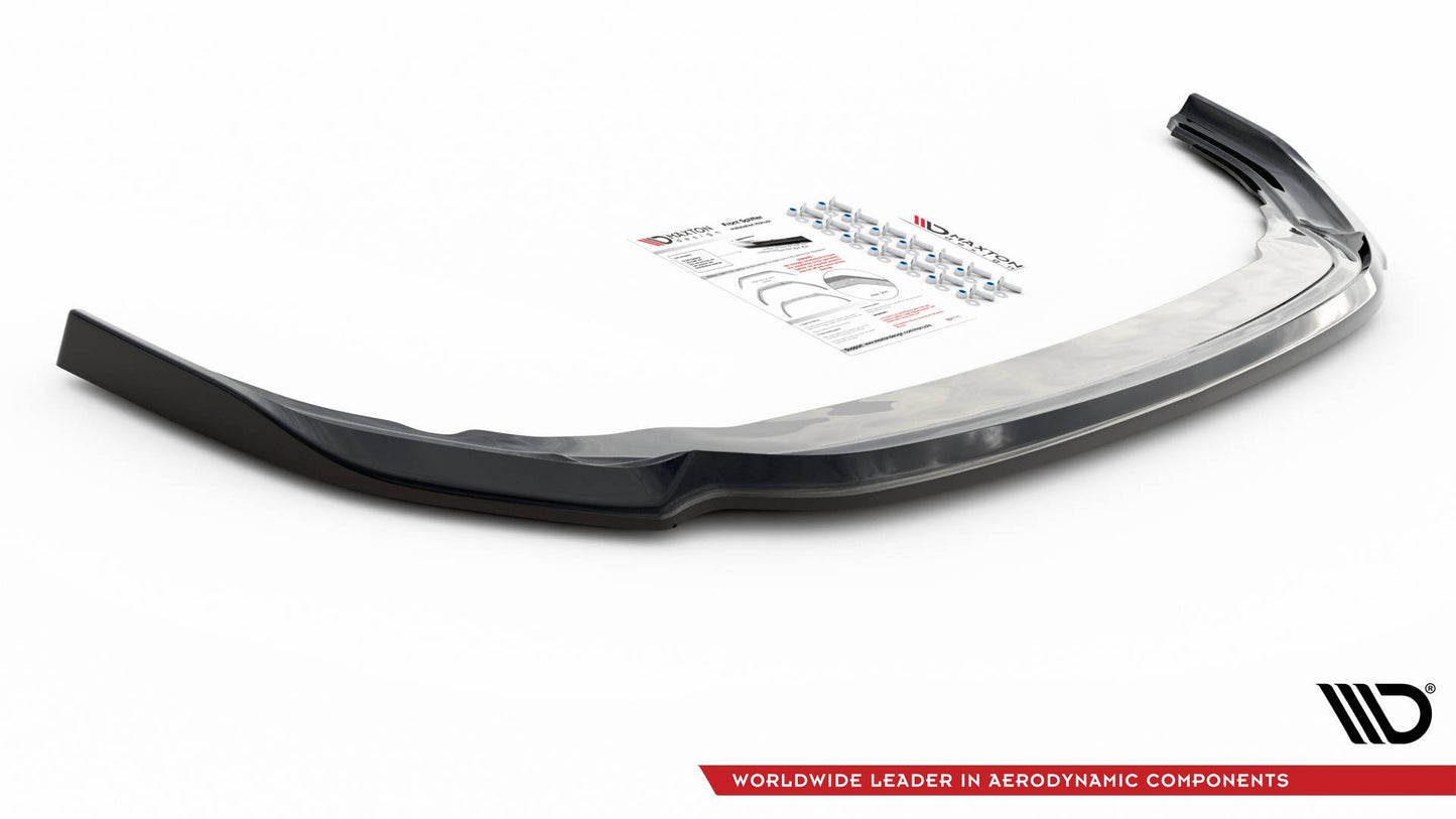 Front Ansatz V.6 für Volkswagen Golf R Mk8 Carbon Look