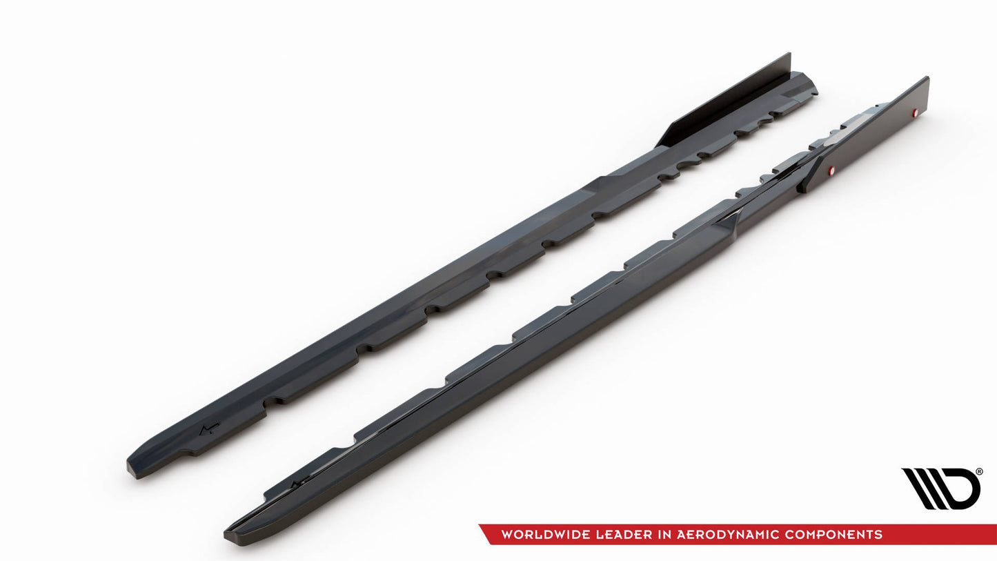 Seitenschweller Ansatz V.2 für + Flaps für Audi R8 Mk2 Facelift
