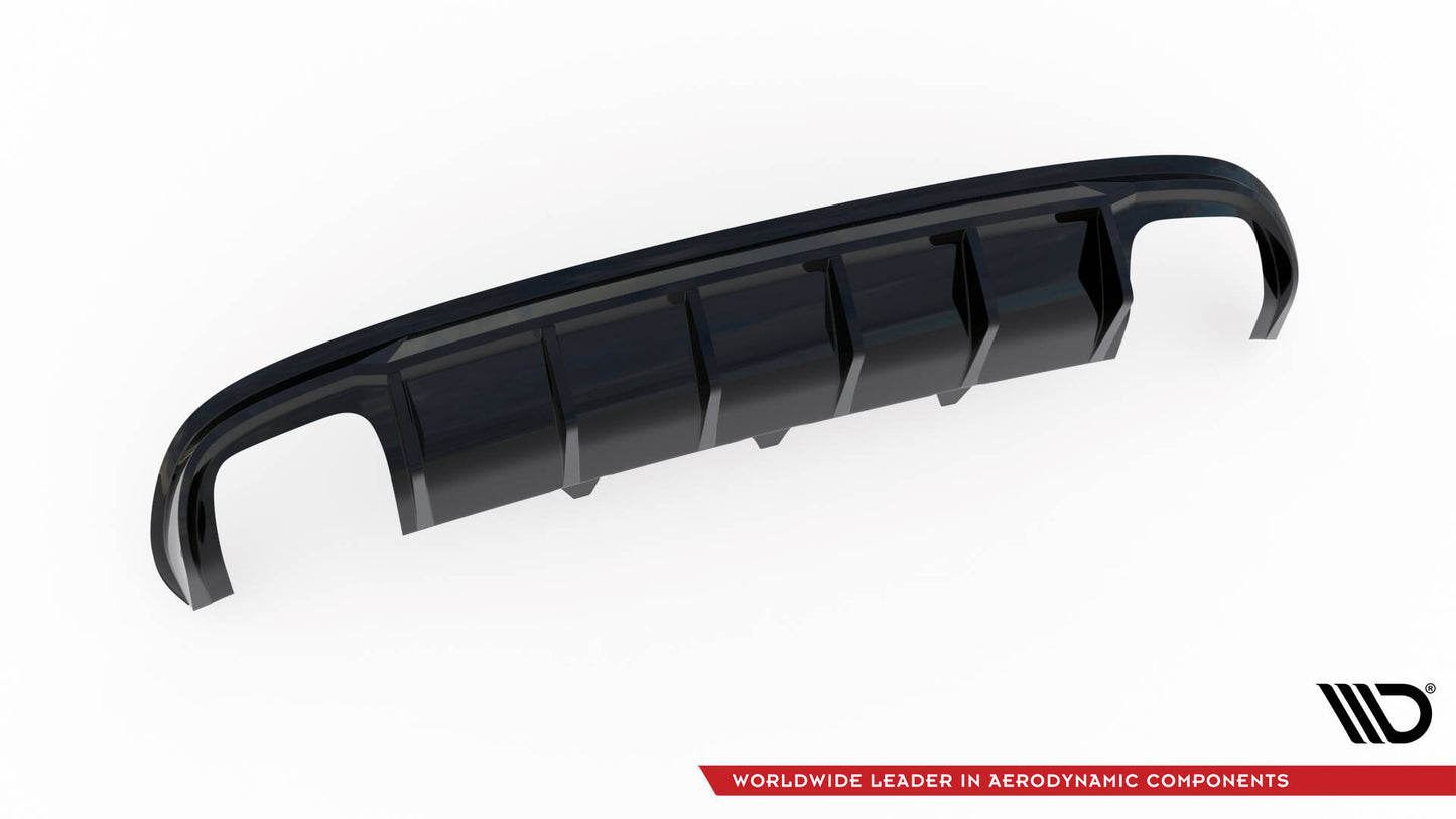 Diffusor Heck Ansatz für Audi S4 Limousine / Avant B8