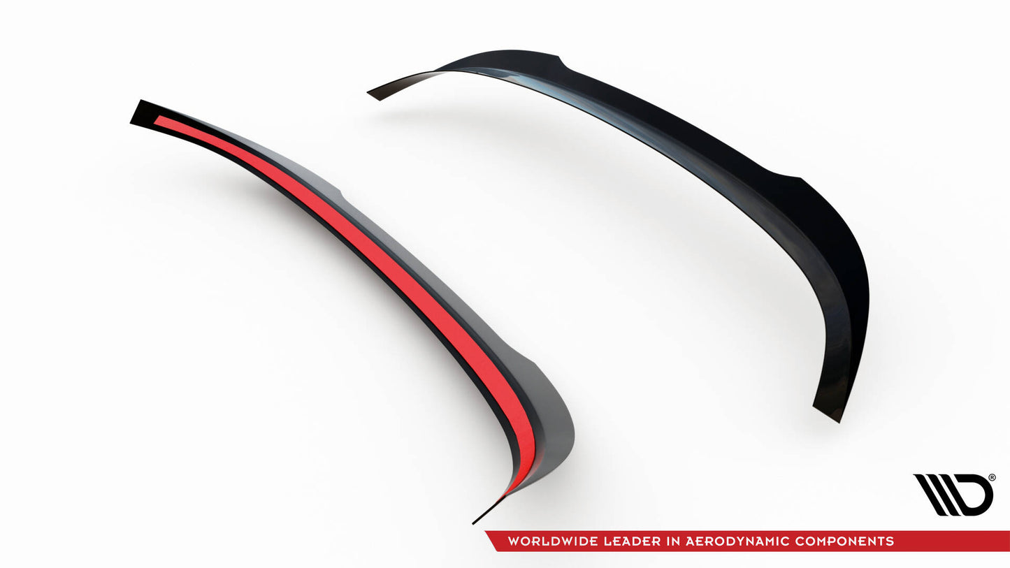 Spoiler CAP für VW SCIROCCO STANDARD schwarz Hochglanz