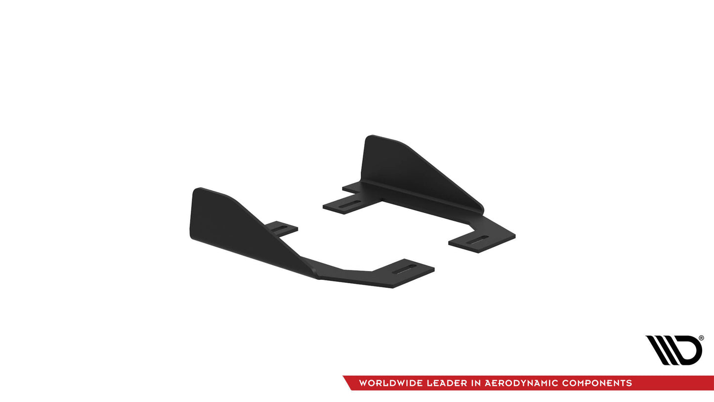 Seitenschweller Flaps für Kia Proceed GT / GT-Line Mk1 Facelift / Ceed GT Mk3 Facelift schwarz Hochglanz