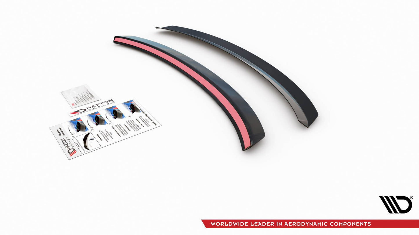 Spoiler CAP für Mazda CX-3 schwarz Hochglanz