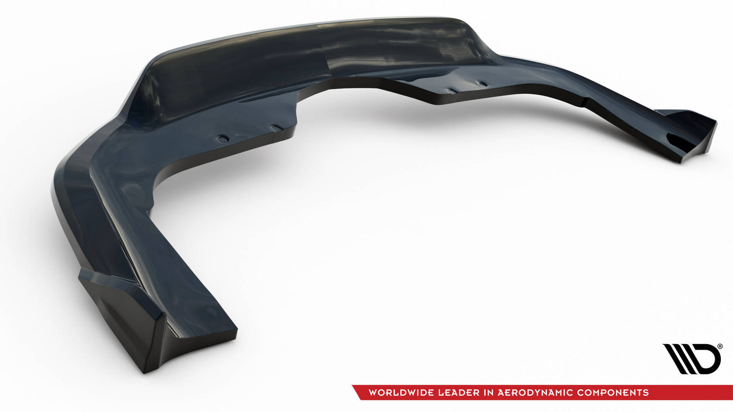 Mittlerer Cup Diffusor DTM Look Heck Ansatz für BMW X5 M-Paket F15 schwarz Hochglanz