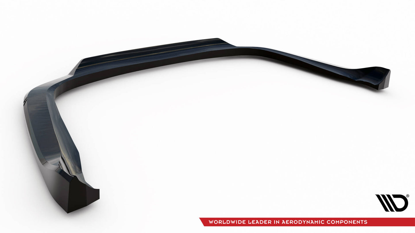 Mittlerer Cup Diffusor DTM Look Heck Ansatz für Porsche 911 Turbo 997 schwarz Hochglanz
