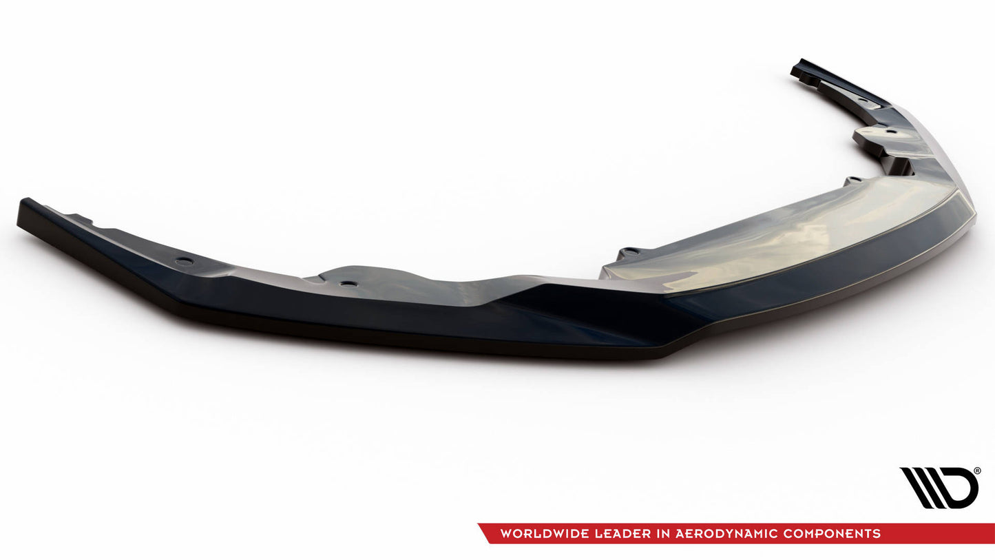 Front Ansatz V.3 für Audi R8 Mk2 Facelift schwarz Hochglanz