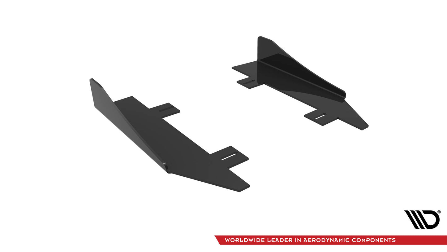 Side Flaps Mercedes-Benz A 45 AMG W176 Facelift schwarz Hochglanz