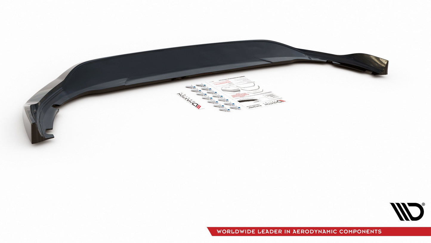 Front Ansatz V.2 für VW Golf Mk8 schwarz Hochglanz