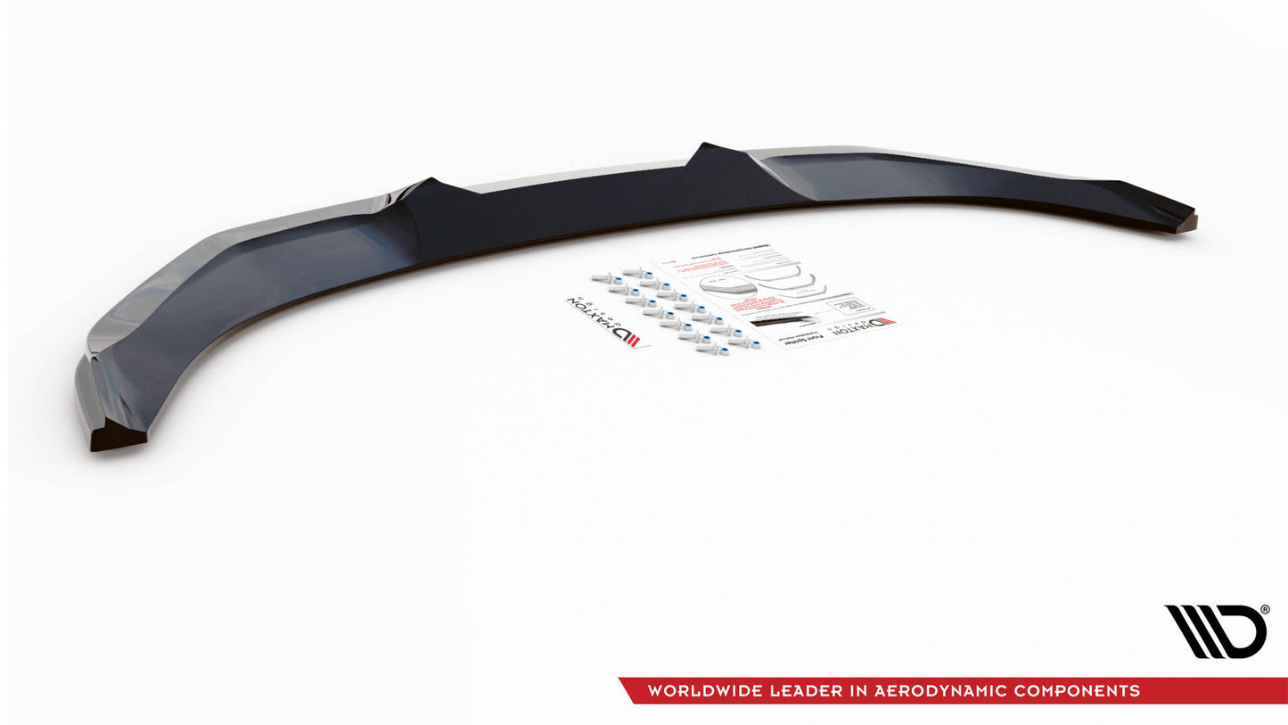 Front Ansatz V.2 für Nissan 370Z Nismo Facelift schwarz Hochglanz