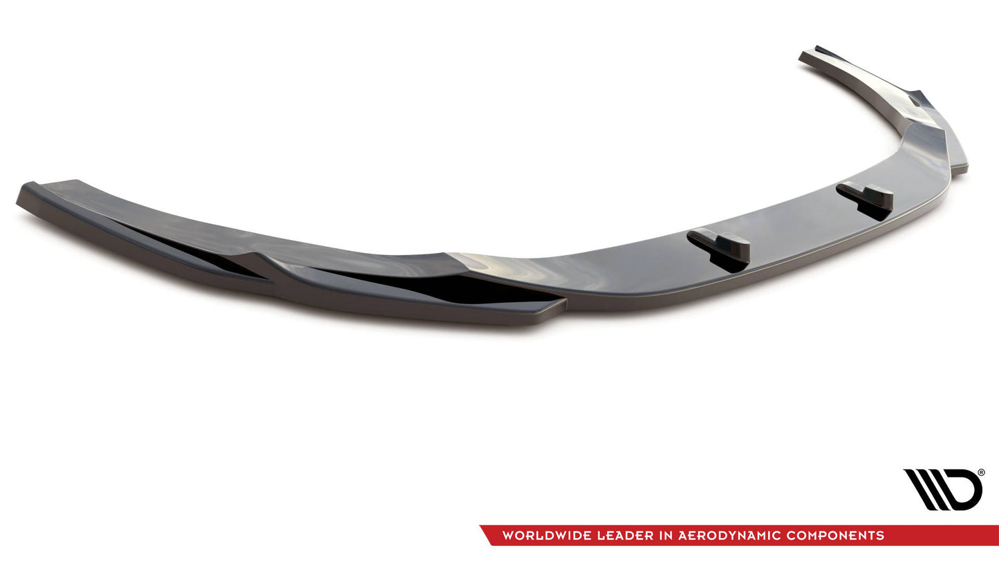 Front Ansatz V.3 für Audi RS5 F5 Facelift schwarz Hochglanz