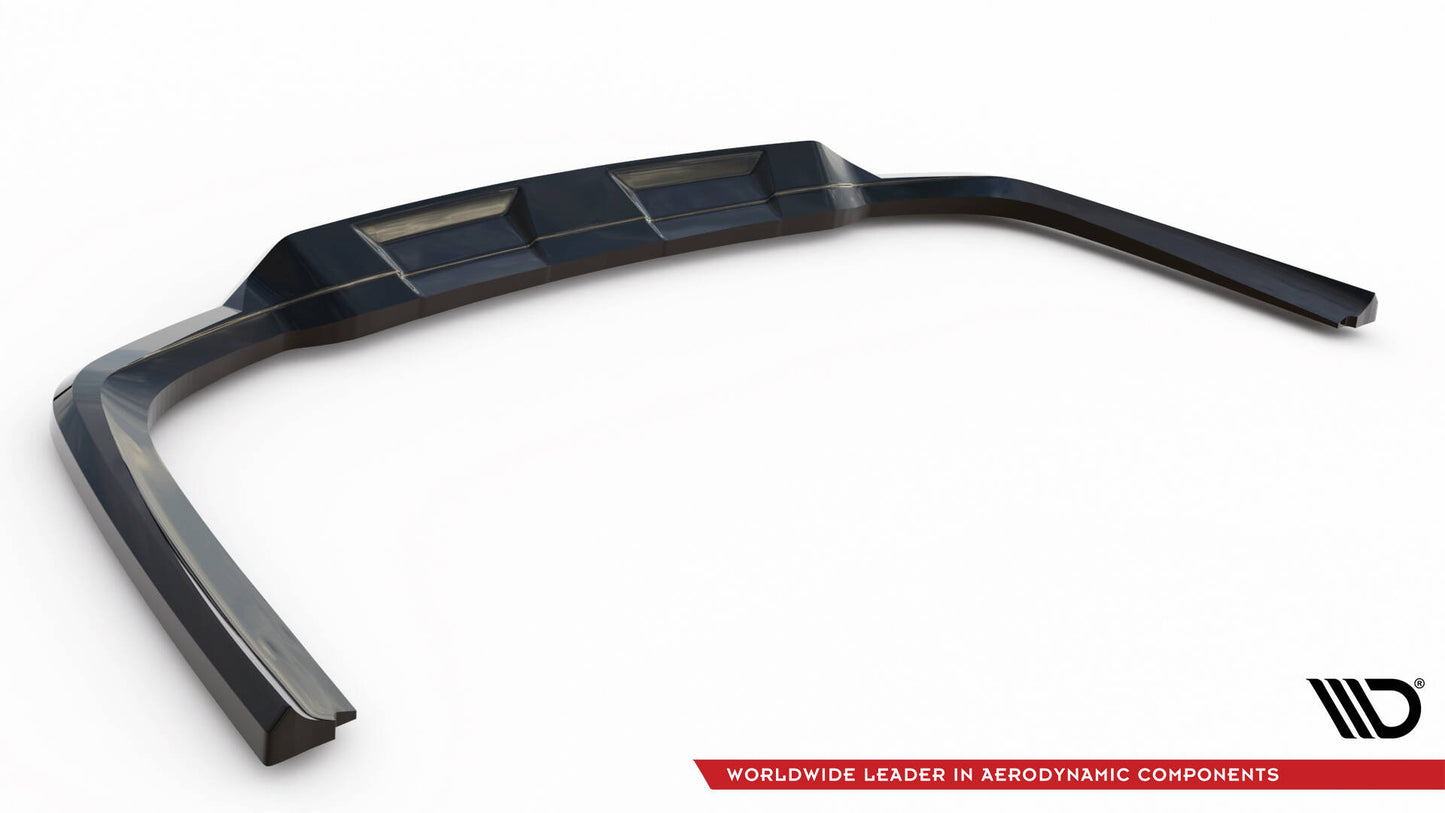 Mittlerer Cup Diffusor DTM Look Heck Ansatz für Kia Sorento Mk4 schwarz Hochglanz