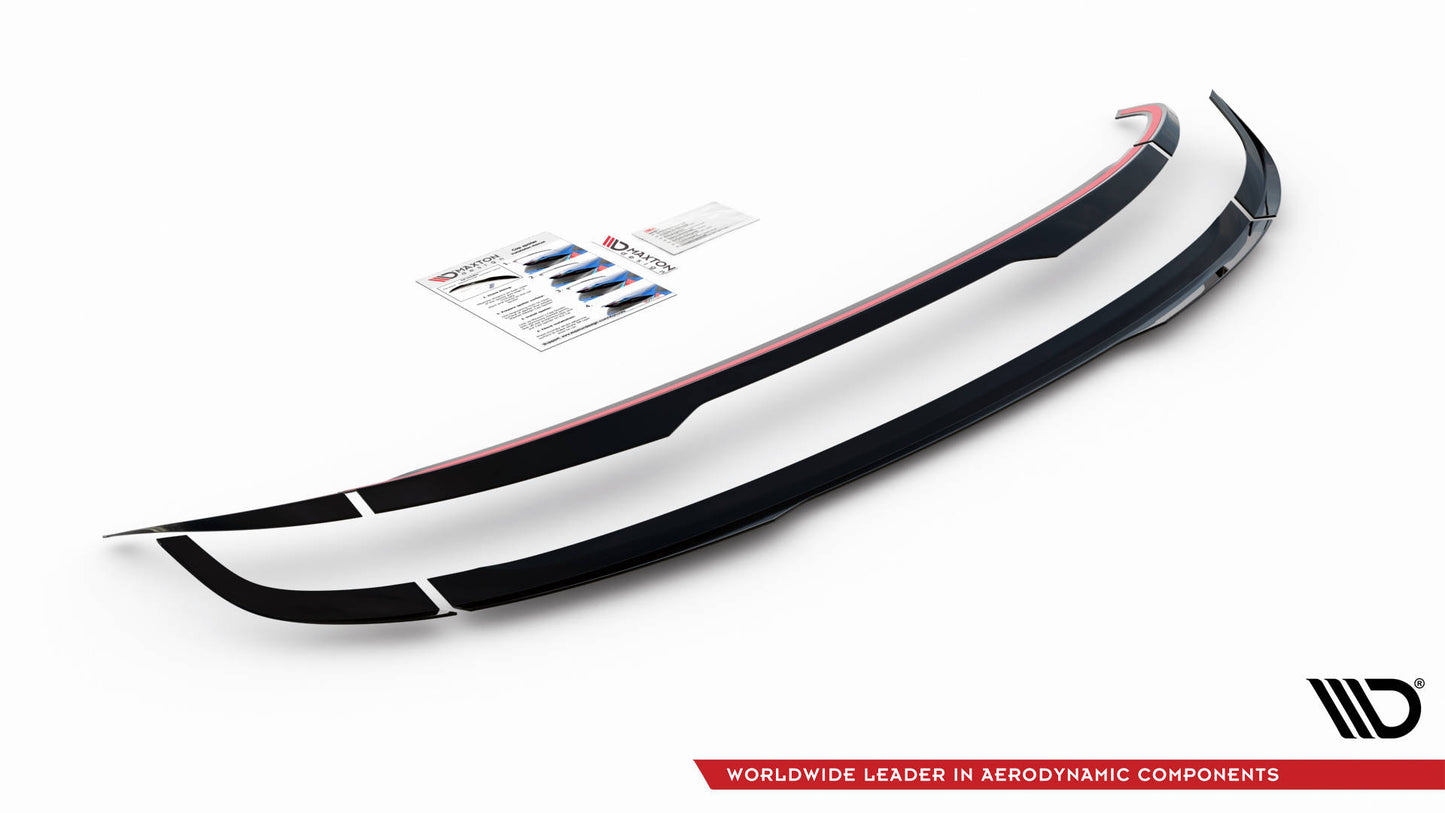 Spoiler CAP für Paket Dodge Charger RT Mk7 Facelift schwarz Hochglanz