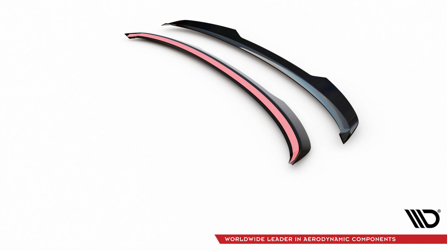 Spoiler CAP für VW T-Roc R / R-Line Mk1 schwarz Hochglanz