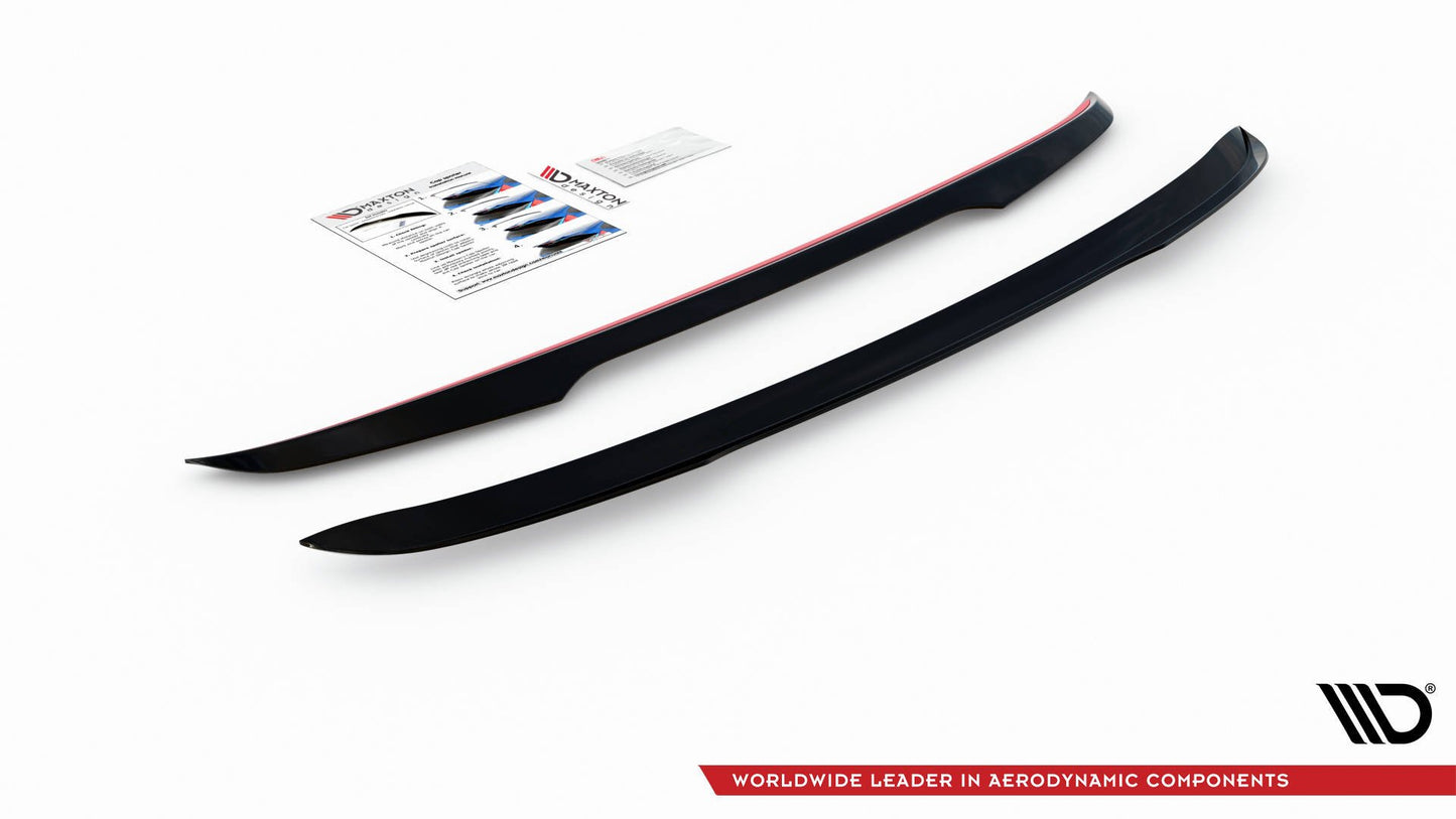 Spoiler CAP für Ford Escape Mk3 schwarz Hochglanz