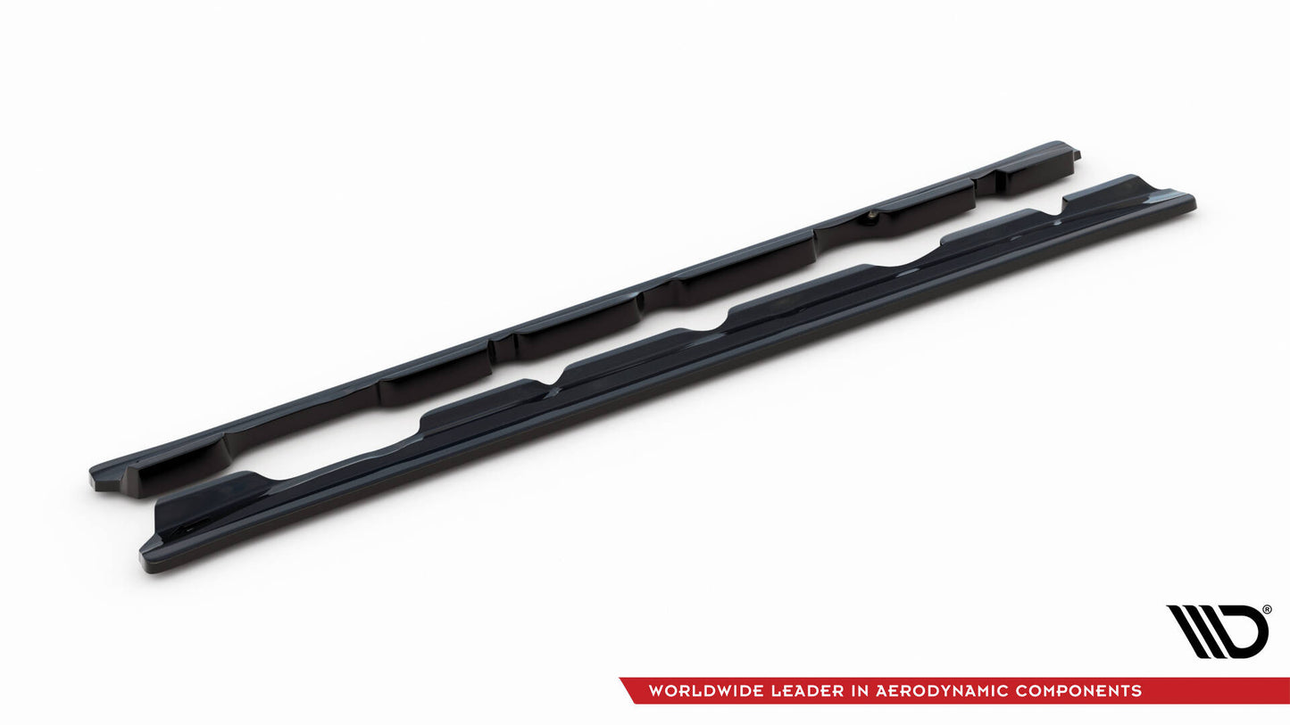 Seitenschweller Ansatz für Fiat Tipo S-Design schwarz Hochglanz