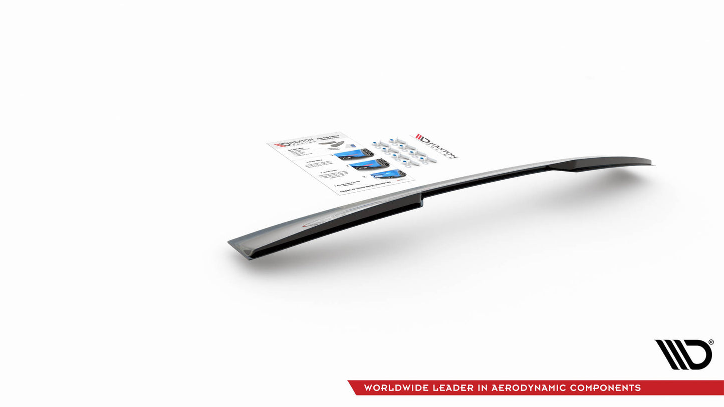 Heckscheiben Spoiler für BMW M2 F87 schwarz Hochglanz