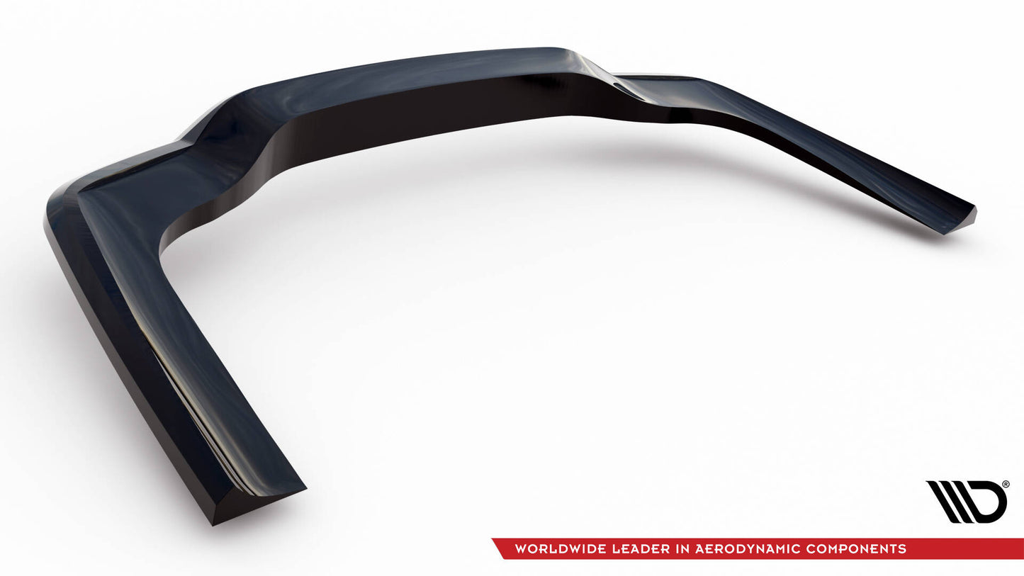 Mittlerer Cup Diffusor DTM Look Heck Ansatz für Mercedes-Benz CLA Coupe C118 schwarz Hochglanz
