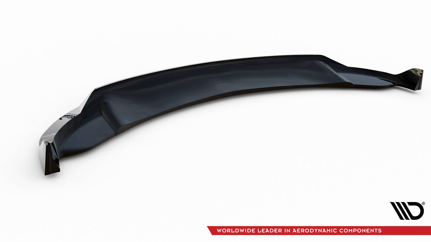 Front Ansatz V.2 für Tesla Model Y schwarz Hochglanz