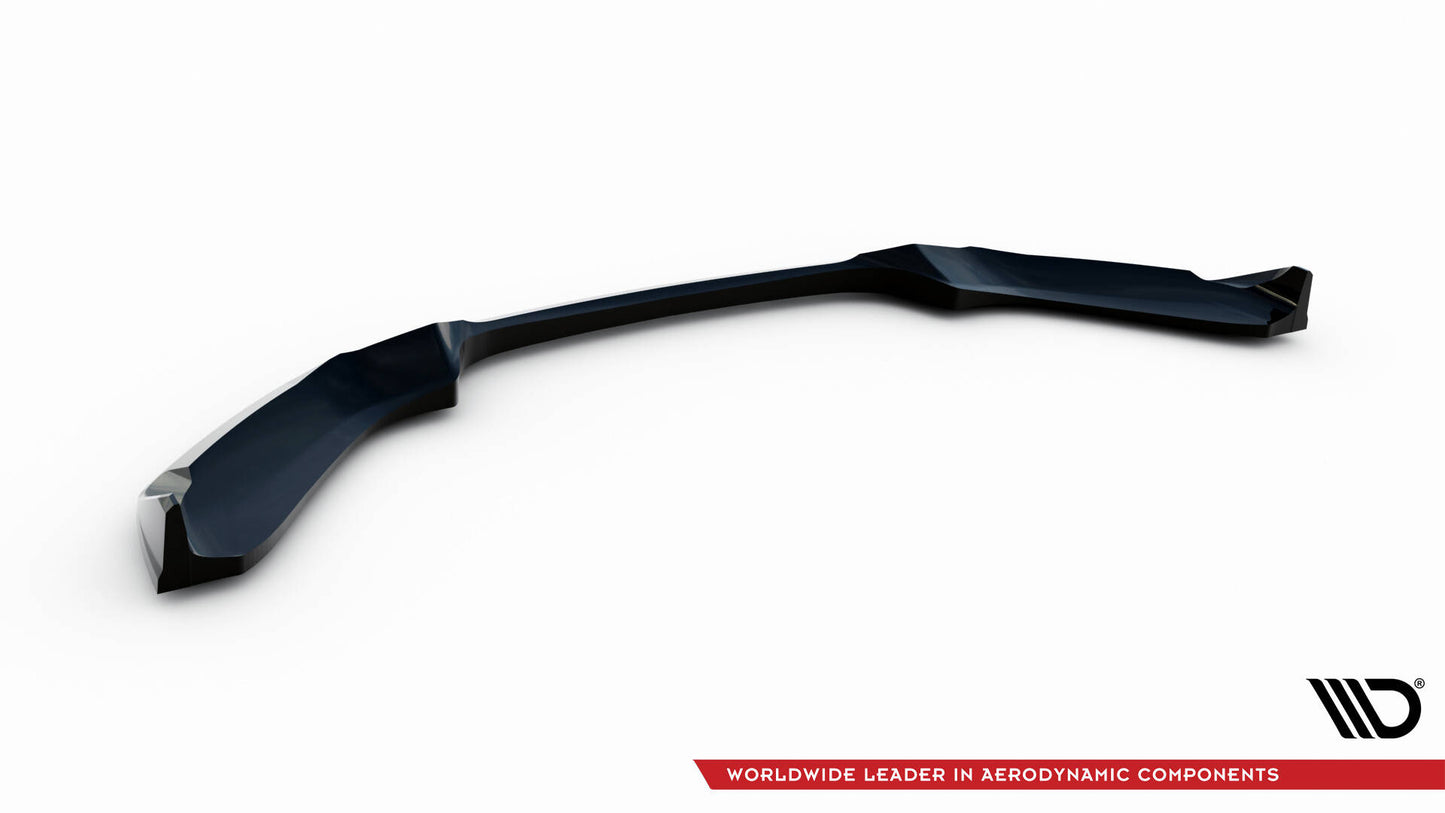 Front Ansatz V.4 für CSL Look BMW 1er M-Paket / M140i F20 Facelift schwarz Hochglanz