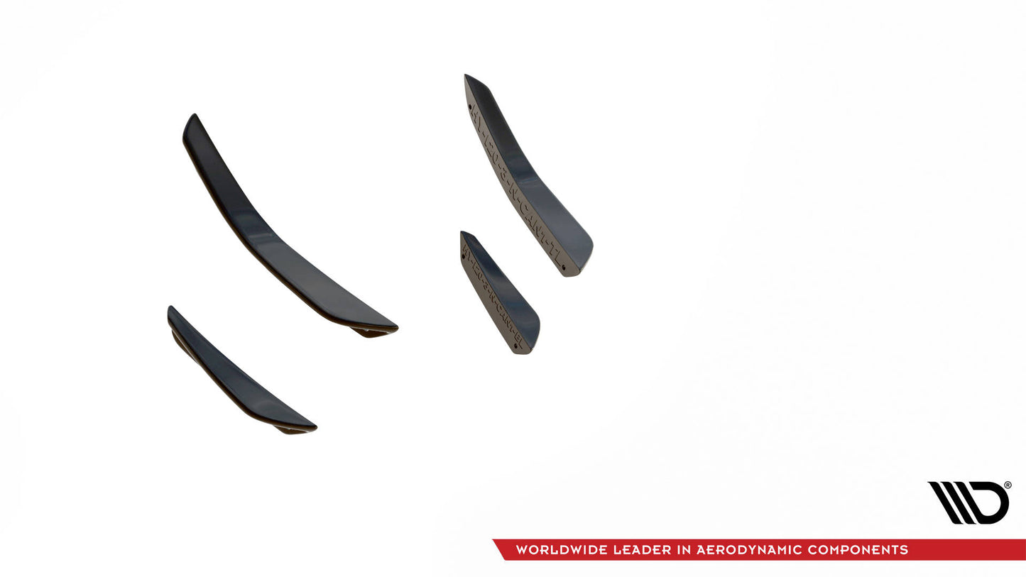 Stoßstangen Flaps Wings vorne Canards für Hyundai I20 N Mk3