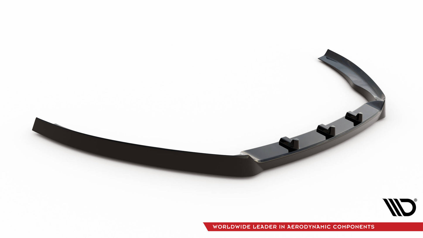 Front Ansatz V.1 für VW Passat B7 schwarz Hochglanz