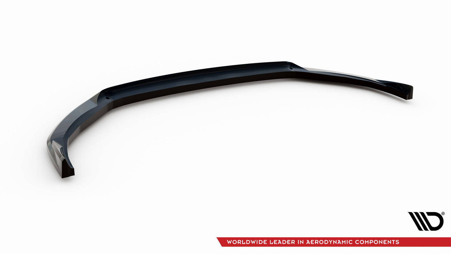Front Ansatz V.2 für Opel Corsa F ( Mk6) schwarz Hochglanz